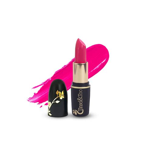 Buy TINSEL&TOO ORGANICO Natural & Nourishing Matte Bullet Lipstick ...