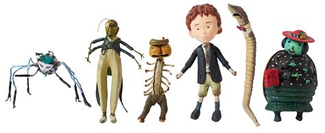 James Giant Peach Characters