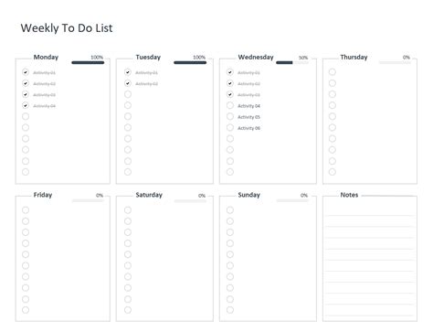 Image result for Weekly Task Schedule Template Excel
