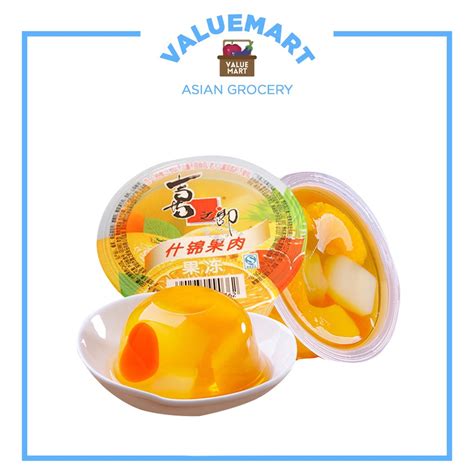 Mixed Fruits Jelly Cup (with real fruits) - 200 grams | Shopee Malaysia