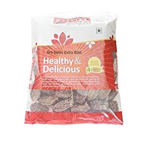 Satvikk Dry Dates Extra Bold, 400G : Amazon.in: Grocery & Gourmet Foods