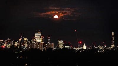 Blue supermoon: Best photos from around the world | The National