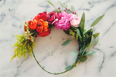 Diy Flower Crown Tutorial DIY Flower Crown