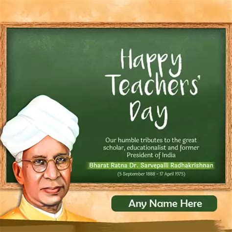 Happy World Teachers Day Wishes With Name
