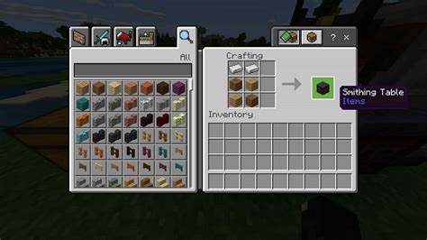 How to Use Smithing Table 的图像结果