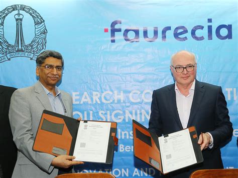 Faurecia partners with IISc Bangalore for AI-based solutions | Autocar ...