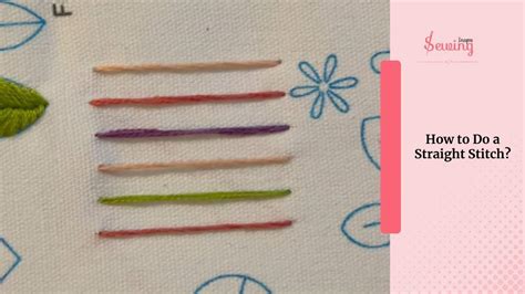 Straight Stitch Variations 的图像结果