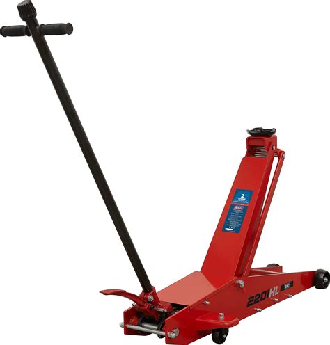 Sealey, 2 Tonne Long Reach High Lift Commercial Trolley Jack - 2201HL ...