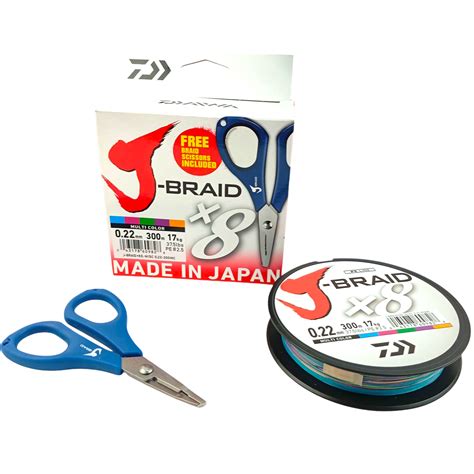 Dawa J-Braid X 8 Braided Line Multi Color Fishing Line – Fish With ...