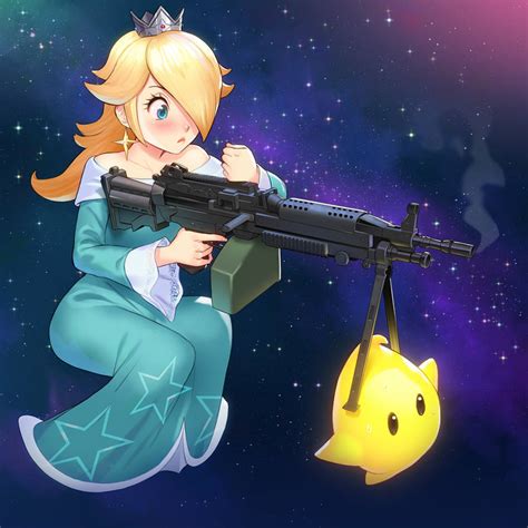 Rosalina M249 by MLeth on DeviantArt