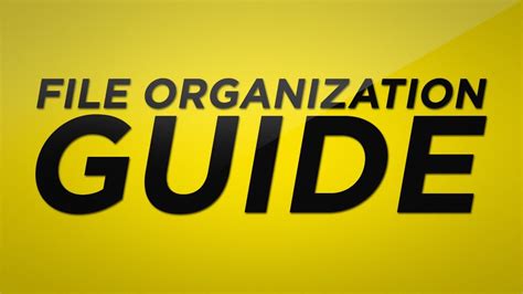 Image result for File Organization Tutorial