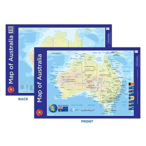 Map of Australia Poster | Mega Office Supplies