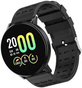 Smart Fitness Round Smartwatch, Smartband With Heart Rate Tracker ...