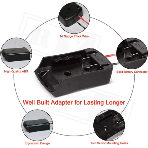 Battery Adapter for Black and Decker Gauge Robot 20V India | Ubuy