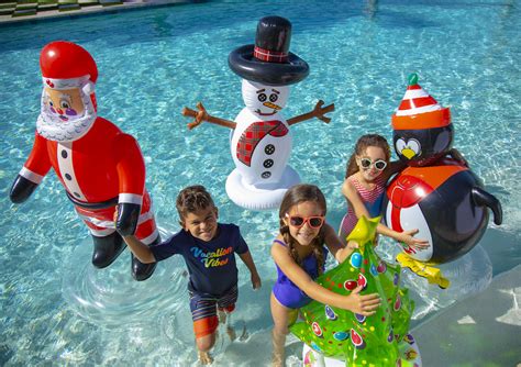 Image result for Christmas Pool Inflatables