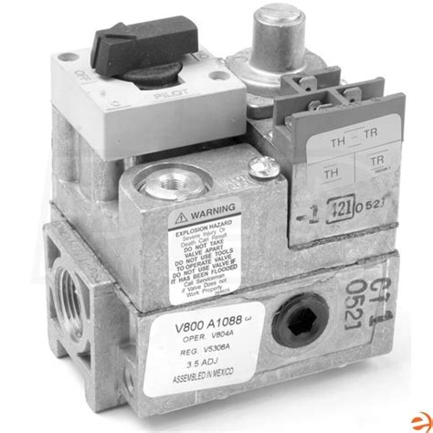 Honeywell V800A1476 Low Voltage Combination Gas Control, NG or LP ...
