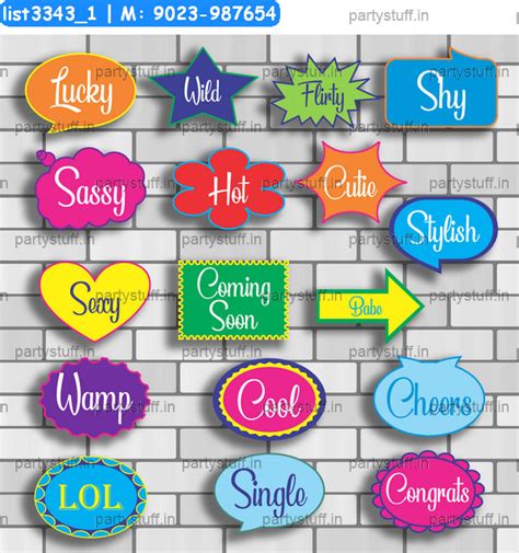 Expression Speech Bubbles Props in Expression theme