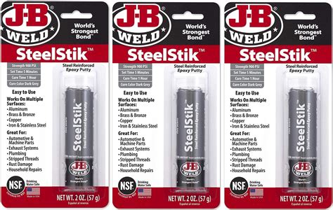 JB Weld 8297 -DEU HighHeat Heat-Resistant Epoxy Metal Putty for All ...