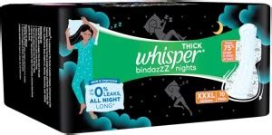 Whisper Ultra Night Sanitary Pads for Women XXXL 10 Pads Sanitary Pad ...