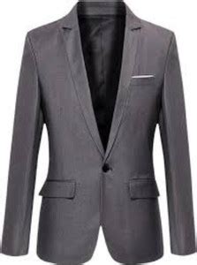 RKE Solid Single Breasted Formal Men Blazer - Buy RKE Solid Single ...
