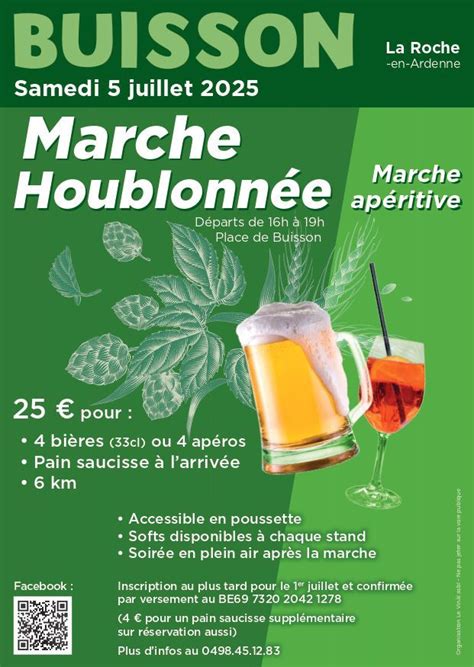 Buisson - Marche Houblonée 2025 , Buisson (La Roche-en-Ardenne ...