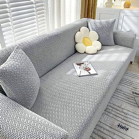 House of Quirk Universal Double Seater Polar Fleece 220 GSM Fabric Sofa ...