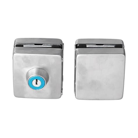 Frameless Glass Door Locks Stainless Steel Sponge Pad Glass Door ...
