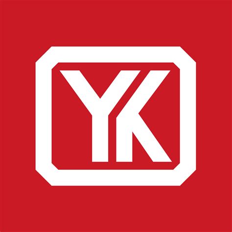 Initial YK Logo Design Vector Template. Creative Circle Letter YK ...
