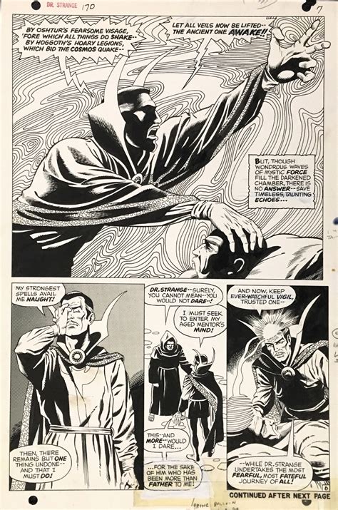 Doctor Strange #170, page 6 (1968), in Steve Kro's MARVEL -- Doctor ...