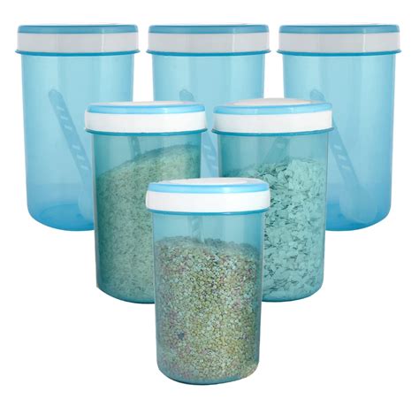 Buy Kuber Industries Containers Set for Kitchen|BPA-Free Plastic 1500 ...
