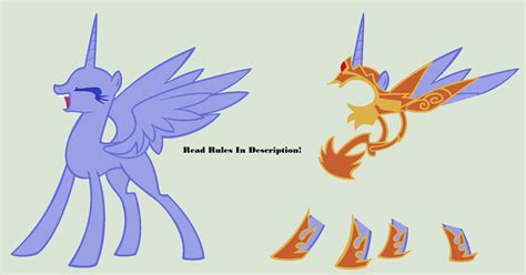 Alicorn Base - 009 by RealAlicornBases on DeviantArt