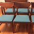 Image result for Contemporary Walnut Dining Chairs