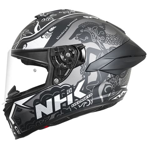 NHK K5R Wayang Grey Black Matt | Cultural Design – Motogear Performance