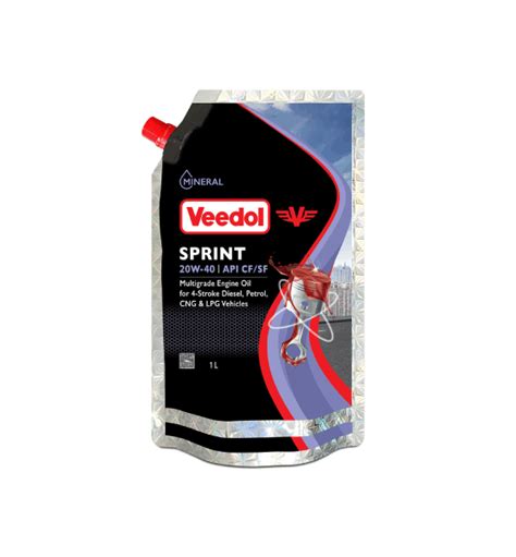 SPRINT 20W-40 CF/SF | Veedol