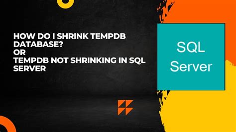 Tempdb Shrink in SQL Server in AWS 的图像结果