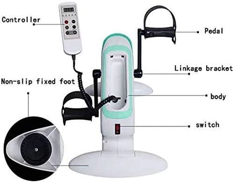 Buy Electric Mini Exercise Bike (Hand and Legs) with Leg Support ...