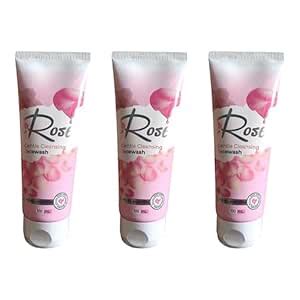charmify rose face wash gentle cleansing and glowing skin face wash for ...
