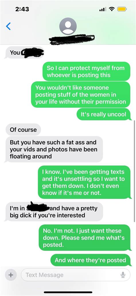 Neighbor’s BOYFRIEND contacted me, lied to me about pornographic pictures and videos of me being ...