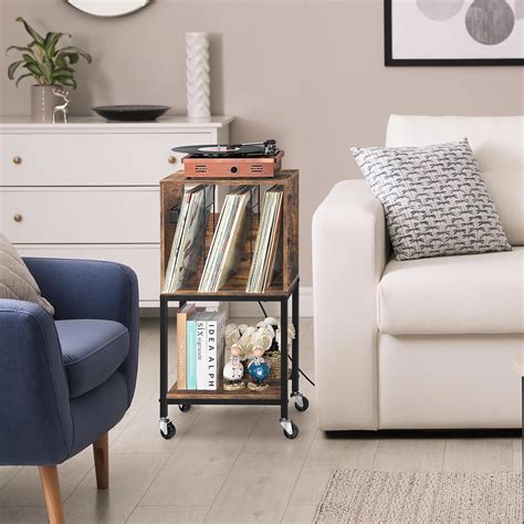Melos Record Player Table, 3-Tier Record Player Stand with India | Ubuy