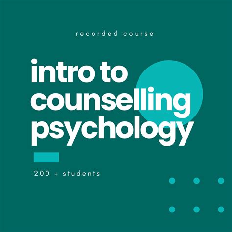 Intro to Counselling Psychology Course | Socially Souled | Psychology