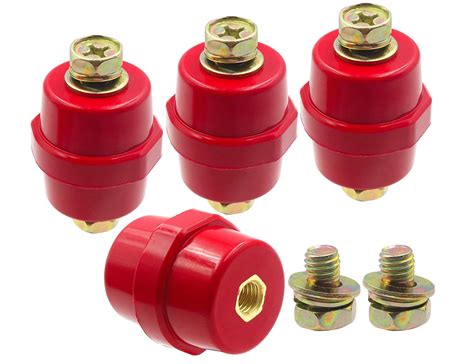 LBY 4pcs Busbar Insulator, SM-35 Polyester Standoff Insulators with ...