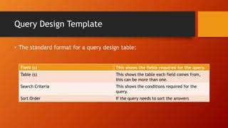 Image result for Query Design