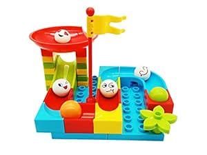 Tinny Time Marble Run Building Blocks Construction Toys Set Puzzle Race ...