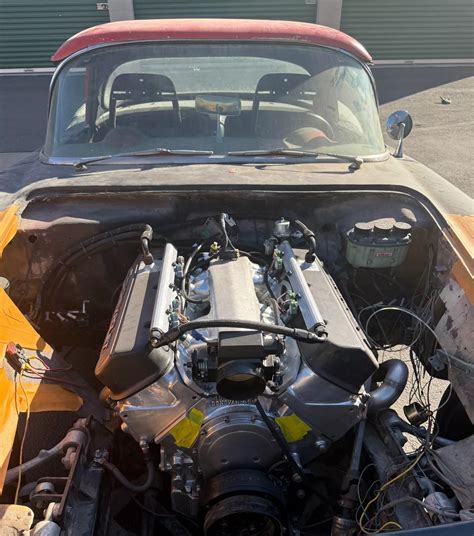 Half-Complete '54 Corvette Restomod Begs You To Finish It, Packs ...