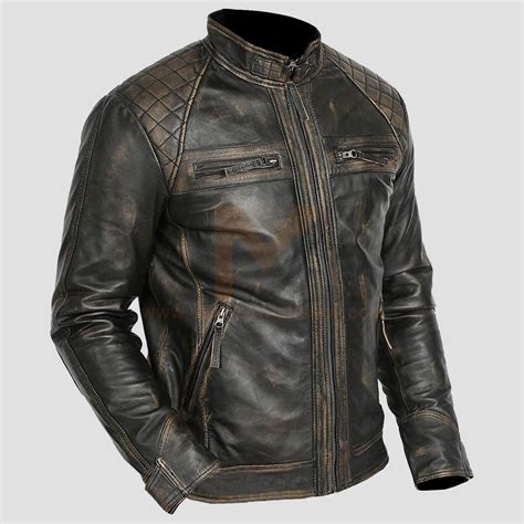 Men's Genuine Leather Jackets | Real Leather Jacket For Men