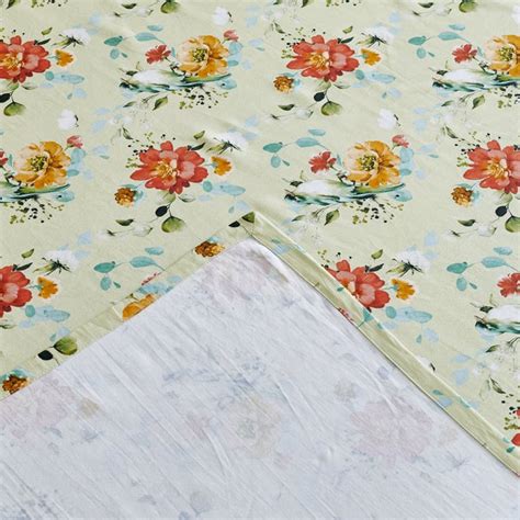 Buy Drake Harvey Cotton 6-Seater Printed Table Cloth - 200x150cm from ...
