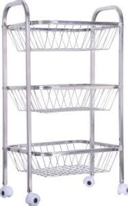 Bristle Utensil Kitchen Rack Steel Stainless Steel 3 Layer Modern ...