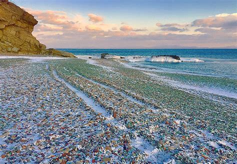 How This Polluted Beach In Russia Turned Into A Beautiful Glass Beach?