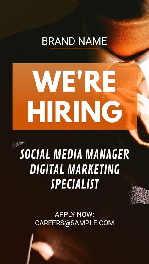 Image result for Job Advert Example