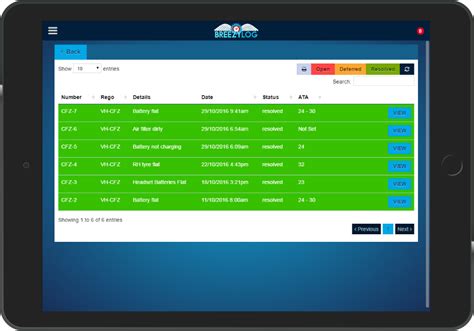 BreezyLog | screenshots